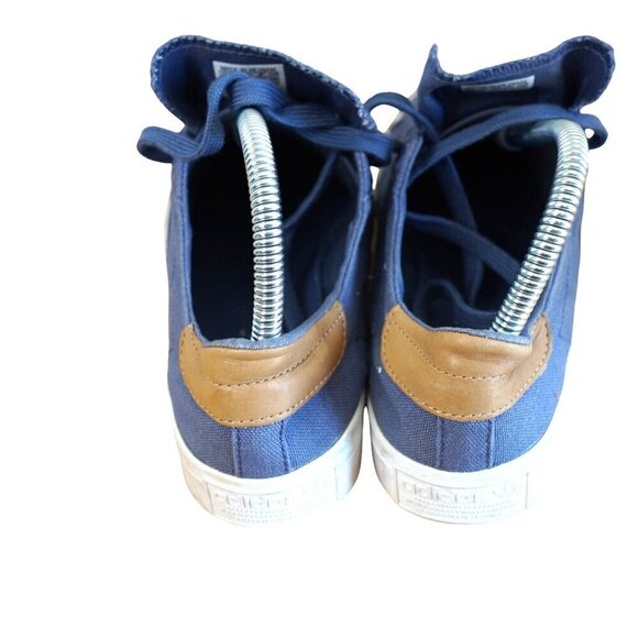 Adidas Courtvantage Blue Canvas Sneakers Womens‎ Size 7.5 - Picture 5 of 12